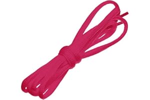120Cm /47” Neon Pink Round Oval Sports Shoe Laces, Look Great in Trainers for Tennis Sports Basketball Football Boots Athleti