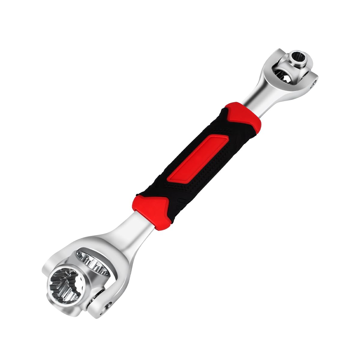 PCVANLEY 52 in 1 Universal Socket Wrench, Multifunction Repair Tools with 360 Degree Rotating Head, Fit for Vehicle,Bike,Home