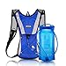 SKL Hydration Pack Water Backpack with Water Bladder 2L BPA Free Hydration BackPack For Running Cycling Biking Hiking Climbing Skiing Hunting Pouch (Blue)