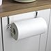 Pano Updated Size Paper Towel Holder Under Cabinet Stainless Steel Paper Rolls Rack Organizer 11.8