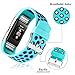 GEAK Fitbit Charge 2 Bands, Replacement Accessories for Fitbit Charge2 HR, Small Size Band, Teal / Blue