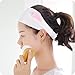 6 PCS Coral Velvet Cat Ear Makeup Shower Face Washing Headband Hairband Hair Accessories Best Makeup Headband Tool for Women Girl