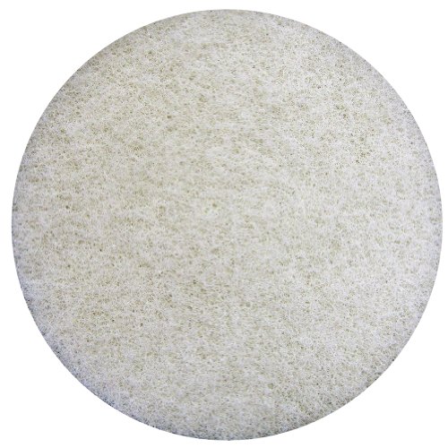Norton White Super Gloss Pad -- 7-3/4 Inch Diameter