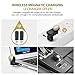 Mpow EM1 Bluetooth Earpiece, V4.1 Wireless Headphones, 6-Hr Playing Time Mini Bluetooth Earbud with Microphone, Invisible Car Bluetooth Headset for Cell Phone (One Pcs, Two Charger)
