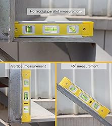 RONGPRO 9 Inch Torpedo Level, Magnetic Box Level