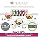 Teabloom Glass Teapot & Glass Infuser Set - Holds 6-8 Cups – Best for Loose Leaf Tea or Blooming Tea – 2 Tea Flowers Included