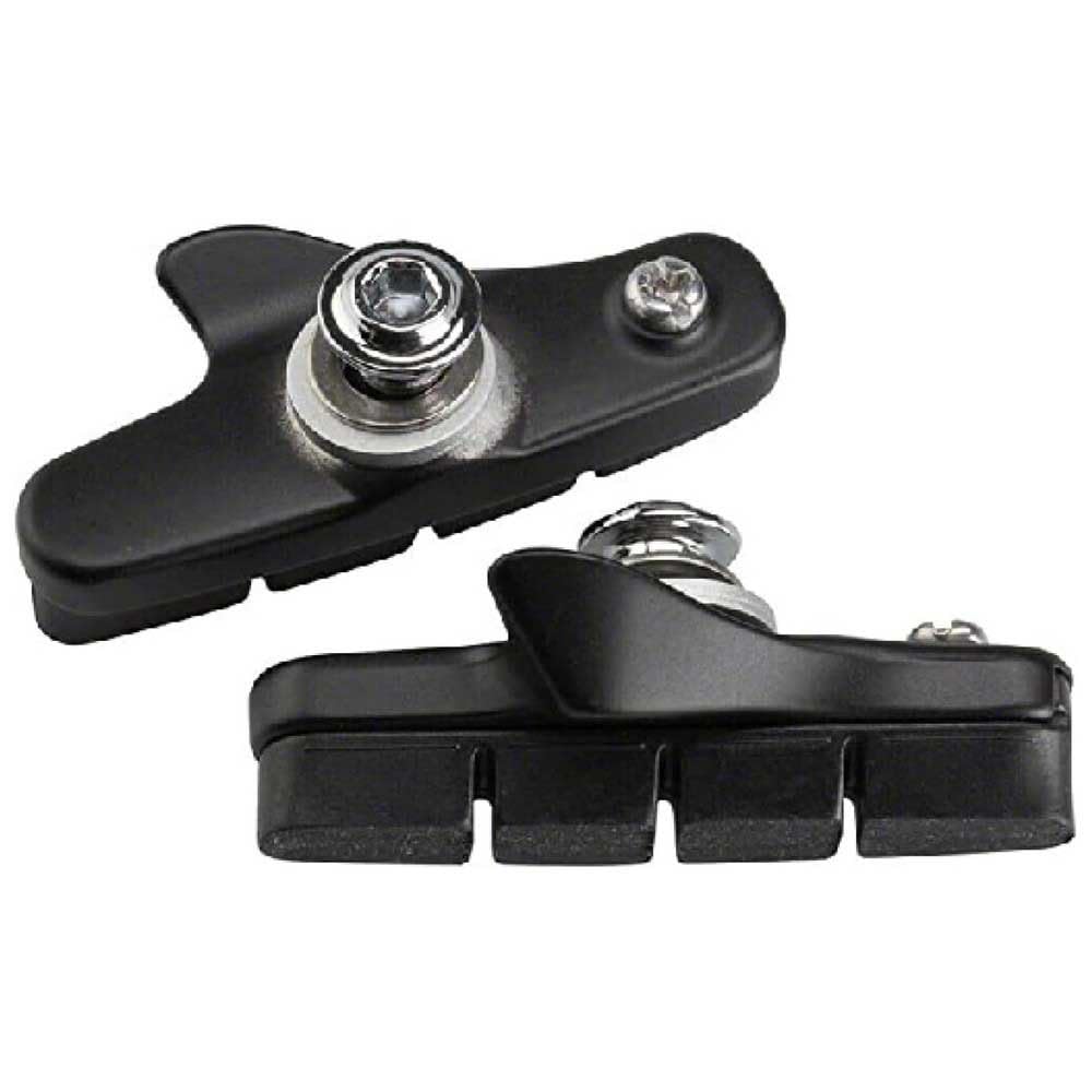 SHIMANO R55C4 Cartidge-Type Brake Shoe Set (Pair), Black, for BR-5800 by