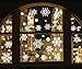 jollylife 366PCS Christmas Snowflake Window Clings Decorations - Santa Clause/Elf/White Baubles/Bells Decals - Winter Wonderland Xmas Party Decor（11 Sheets）