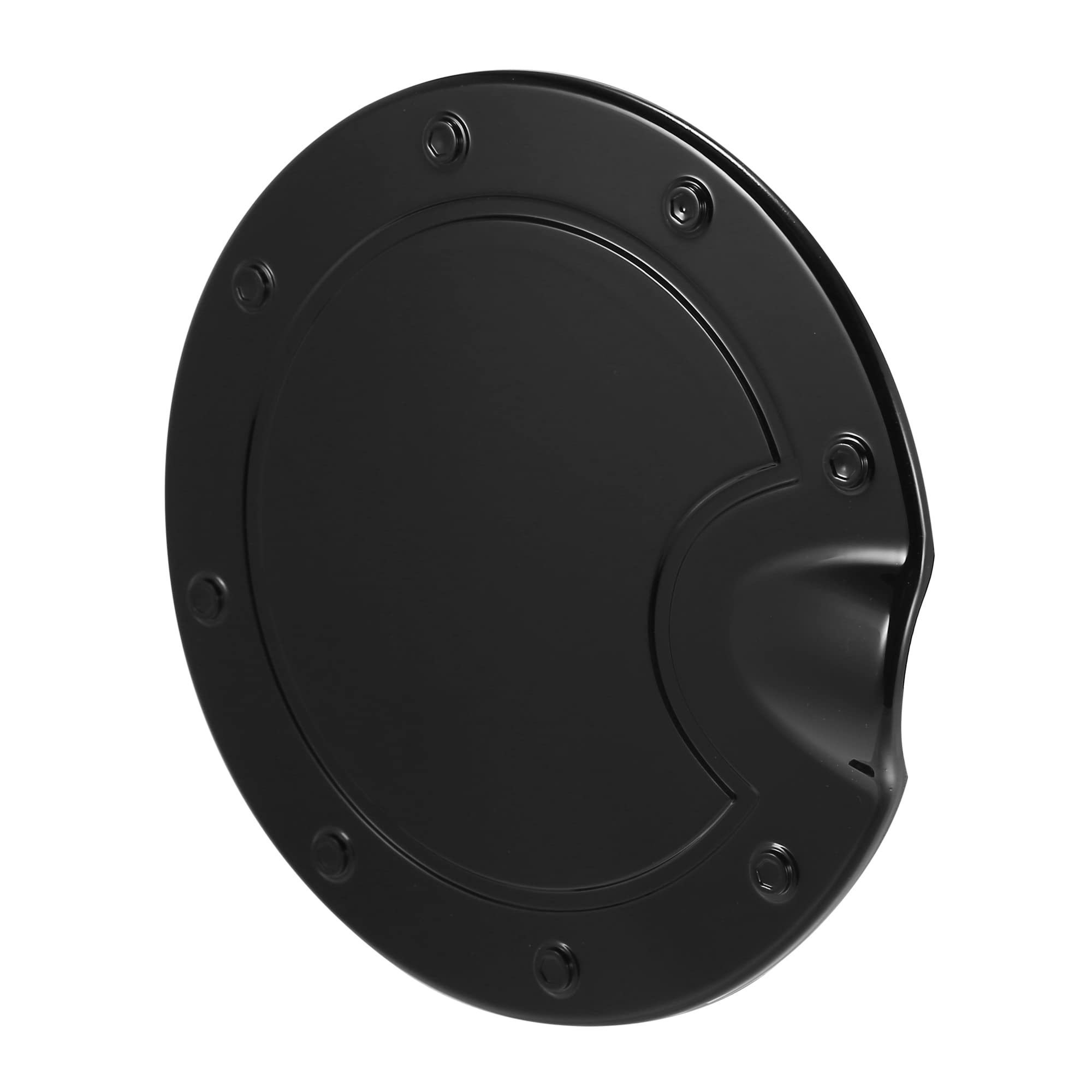 Photo 1 of X AUTOHAUX Black Fuel Tank Cover Door Gas Filler Cover Replacement Accessories for Dodge for Ram 2010-2017