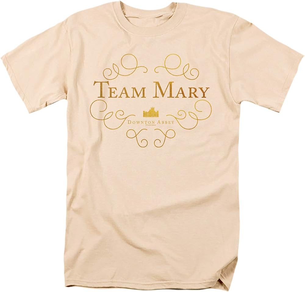 Amazon.com: Downton Abbey Team Mary Unisex Adult T Shirt for Men and Women: Clothing