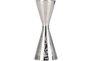 Jigger for Bartending, Double Cocktail Jigger Japanese Premium 304 Stainless Steel Jigger 1 OZ 1.5 OZ with Measurements Insid