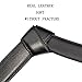KingMoore Men's Genuine Leather Ratchet Dress Belt With Automatic Buckle (Up to 45” Waist, Black1)