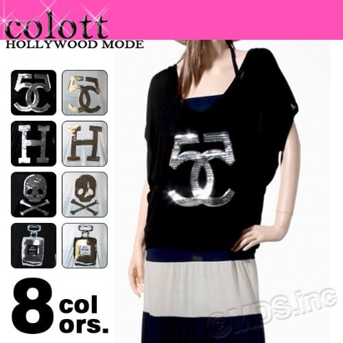 Amazon コロット Colott レディース ブランド パロディーvネック Tシャツ Clt Tee V M 301 2858 オフ Tシャツ カットソー 通販