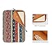 Plemo 13 Inch Bohemian Sleeve Canvas Fabric Carrying Notebook Case Bag Compatible with 13-13.3 Inch Notebook Tablet