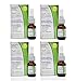FlutiCare C’rcle 24-Hour Relief Allergy Medicine Nasal Spray, Fluticasone Propionate Nasal Spray 50mcg, Non-Drowsy, Indoor and Outdoor Nasal Allergy Medicine, 120 Sprays (4 Pack)