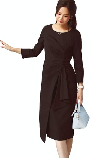 Amazon Ruirue Boutique ルイ ルエ ブティック ワンピース レディース スーツ スカート ワンピーススーツ タイトスカート カジュアル フォーマル 大きいサイズ オールシーズン オフィス ビジネス 通勤 デイリー ワンピース チュニック 通販