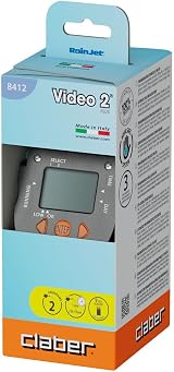 Claber Aquauno Video-2 Plus Tap Programmer - 2 Daily Irrigations view 3