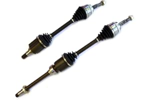 DRIVE TECH AMERICA DTA TO97219720A front Left Right Pair - 2 New Premium CV Axles (Drive Axle Assembly) Compatible With 2002-2006 Toyota Camry 4cyl Automatic Only. Will NOT Fit V6