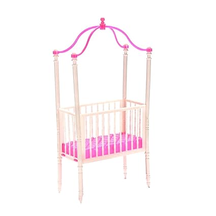 barbie doll baby crib