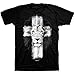 Lion Cross T-Shirt (Medium), Black