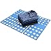 Huji Adjustable Fast Easy Clothes T-Shirts Laundry Blue Folding Board Organizer Laundry Liners (Blue, Laundry Folding Board)…