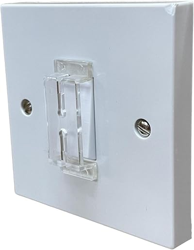HowseHold Light Switch Guard Cover 15 Pack UK Single/Double Fits Most