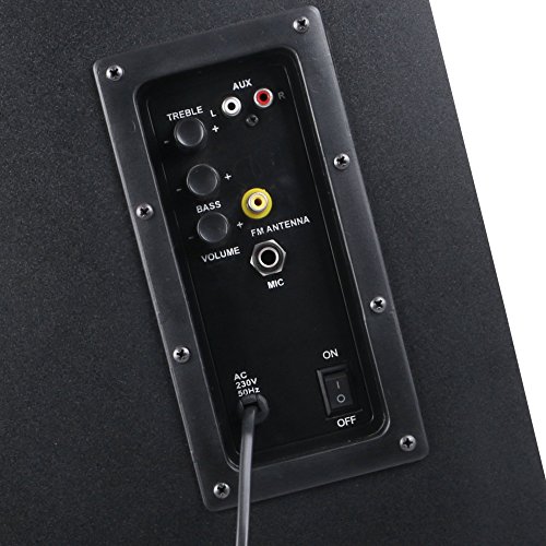 obage dt 2425 tower bluetooth speakers