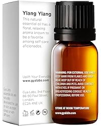 Gya Labs Ylang-Ylang Essential Oil for Diffuser