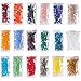 LONGWIN Lot 540pcs Glass Bicone Beads 8mm Crystal Beads Jewelry Making Supply for DIY Projects, Bracelets, Necklaces, Earrings