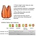 XSHIELD High Visibility Safety Vest with Silver Stripe,ANSI Class Unrated,Universal Size,Pack of 10, XS0008-10 (Orange)