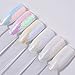 Mezerdoo 6pcs Unicorn Aurora Nail Art Glitter Powder Set White Sequins Mermaid Dust Small Flakes Decorations for DIY Nails Glitters