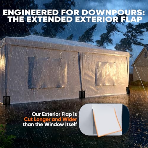 Quictent 10x20 Pop Up Canopy Tent Review: Large Portable Shelter with Sidewalls image 22