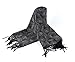 Runtlly Men's Winter Cashmere Scarf Stripes Warm Soft Scarves with Tassel Luxurious Winter Scarf For Men Women