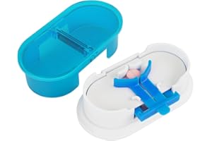 EQUADOSE Pill Cutter V2, Professional Medical Pill Splitter for Large, Small, and Tiny Pills, with Double Stainless Steel Bla