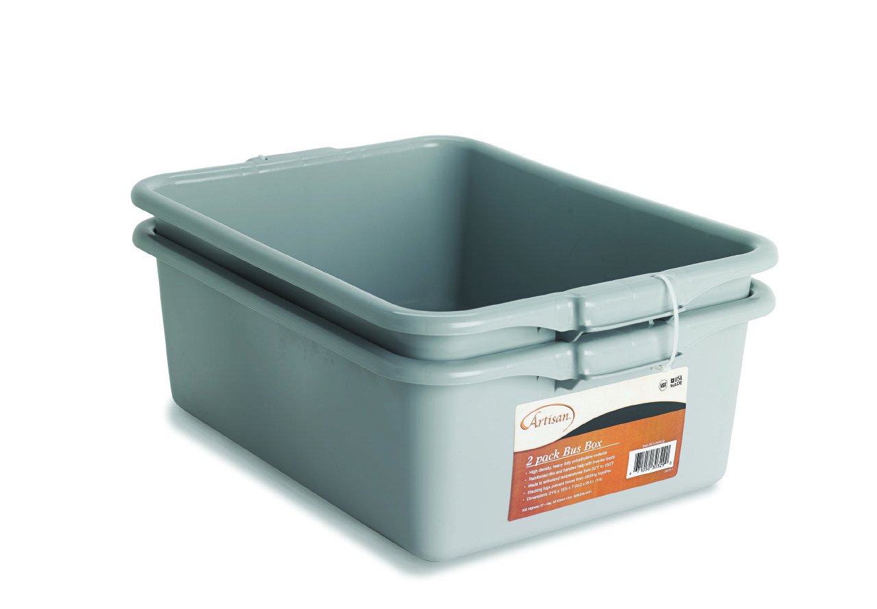 Artisan Utility Bus Box and Storage Bin with