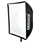 Neewer 28" x 28"/70cm x 70cm Speedlite, Studio Flash, Speedlight and Umbrella Softbox with Carrying Bag for Portrait or Product Photography