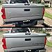 Aukee Tailgate Letters for Toyota Tundra 2014 2015 2016 2017 2018 2019 Emblem Inserts 3D Raised Metal (Matte Black)