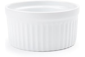 Fox Run Ramekin, White Stoneware, 8-Ounce(pack of 1)