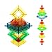 POPULAR PLAYTHINGS Sakkaro Geometry Toy, Multicolor, Standard 5.5 H x 7.5 L x 5.5 W