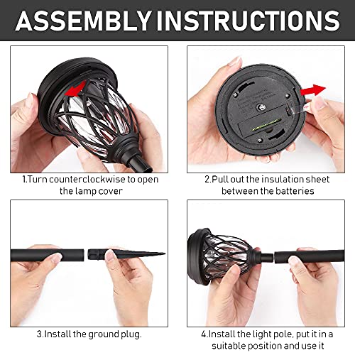 Solarleuchten Garten, 6 Stück Kaltesweiß Solarlampen für Außen Garten, Solar Gartenleuchte Wasserdicht Solarleuchte, LED Garten Dekoration Licht Solar Wegeleuchte für Gartendeko Terrasse Rasen Hofwege