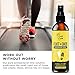All Natural Tea Tree Oil & Citrus Shoe Deodorizer| Shoe Spray Eliminates Odor Causing Germs Leaving You Fresh| Shoe Spray Deodorizer Made in USA| Foot Spray for All Shoe Types| Foot Deodorant Spray