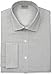 Kenneth Cole REACTION Men's Technicole Slim Fit Stretch Stripe Spread Collar Dress Shirt