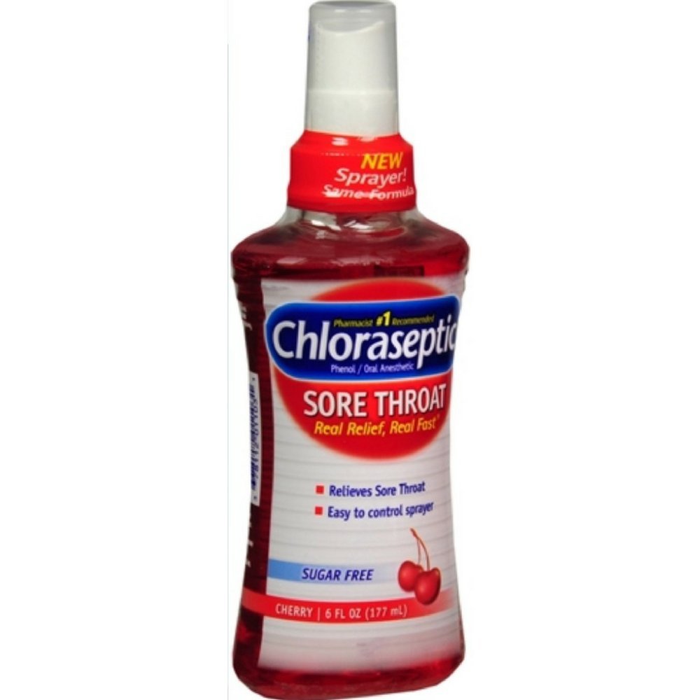 Chloraseptic Sore Throat Spray, Cherry, 6 OZ (PACK OF 2