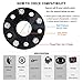 YITAMOTOR Wheel Spacers 5x5 for JL WK2, 1.5 inches Forged Hubcentric Wheel Adapters, 14x1.5 Studs & 71.5mm hub bore Compatible for 2018 Wrangler JL, 2011-2018 Grand Cherokee WK2, Dodge Durango 