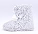 H&A The Best Gift for Winter! Hans & Alice Warm Indoor Women's Memory Foam Sweater Knit Pom Bootie Slippers (M, Boots)