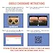 Kollea Google Cardboard Virtual Reality 3D Glasses DIY Kit - Easy Setup