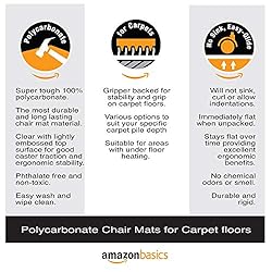 Amazon Basics Polycarbonate Office Chair