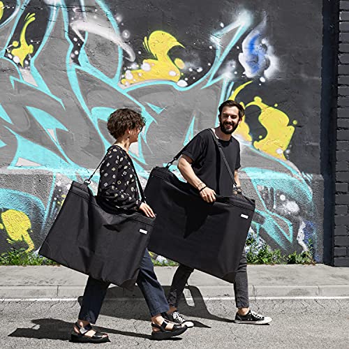 Arteza Art Portfolio Case, 20 x 26 inches, Black, Large Soft Art