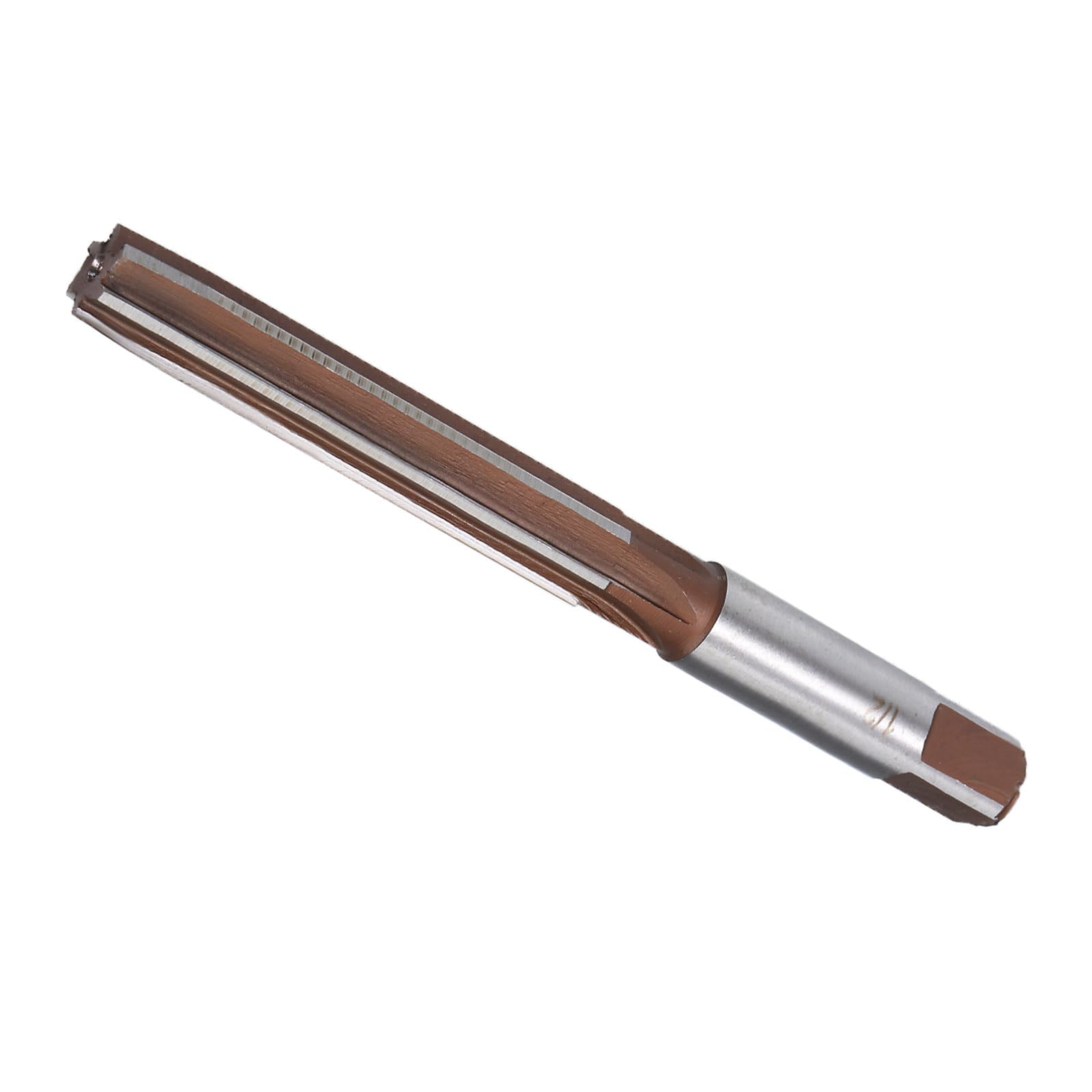 CoCud Hand Reamer, 1/2" Cutting Dia. 6 Flutes, High Speed Steel Milling Cutter Tool - / Applications: for Aluminum Plastic Wood Copper