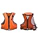 Life Jacket Adult Inflatable Swim Vest for Snorkeling by OMOUBOI Suitable for 80-220lbs.Click on The Discount Code to get The Elastic Band, Yellow Children's Vest, Swimming Hand Paddles